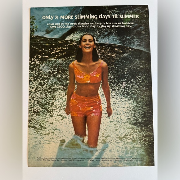 5/$20 Sego 1965 Advertisement  (Better Homes and Gardens Magazine print) - Picture 1 of 1